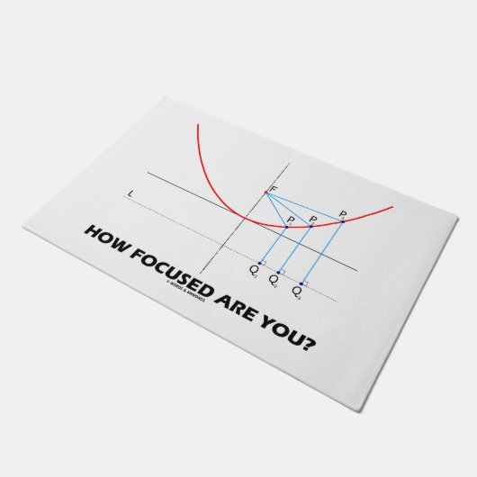 Paillasson Dans Quelle Mesure Êtes-Vous Focalisées ? Humour m (Incliné)