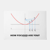 Paillasson Dans Quelle Mesure Êtes-Vous Focalisées ? Humour m (Devant)