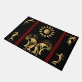 Paillasson Danse Gold Kokopelli Sud-Ouest (Incliné)