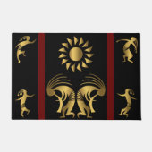 Paillasson Danse Gold Kokopelli Sud-Ouest (Devant)