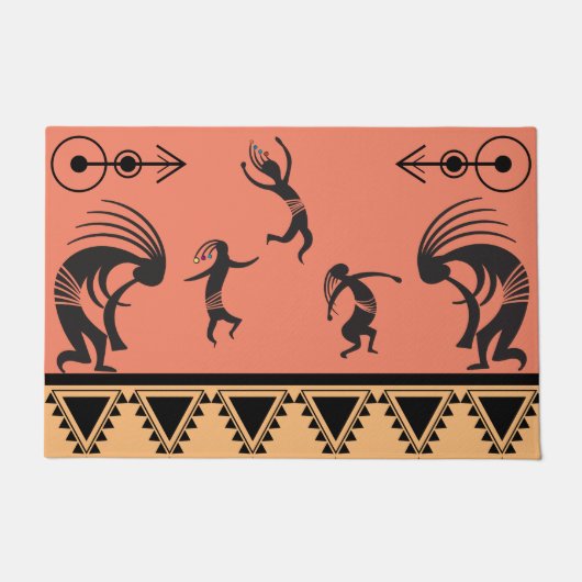 Paillasson Danse Kokopelli Doormat (Devant)