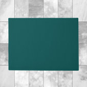 Paillasson Dark Teal Solid Color