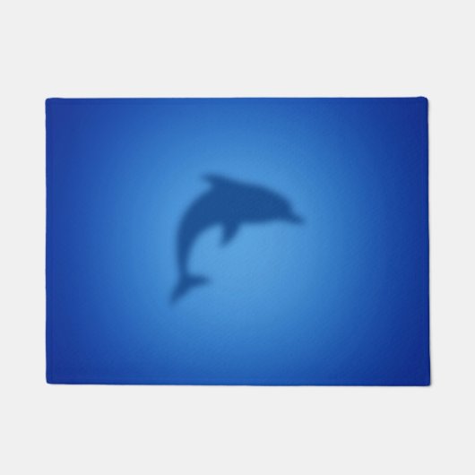 Paillasson Dauphin bleu (Devant)