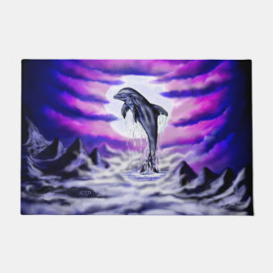 Paillasson Dauphin clair de lune