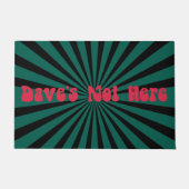 Paillasson Dave n'est pas là (Devant)