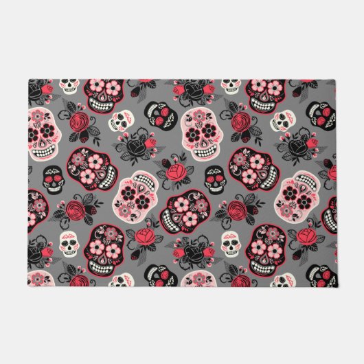 Paillasson Day of the Dead Sugar (Devant)