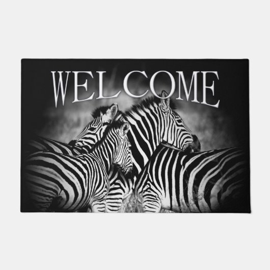 Paillasson Dazzle de Zebra  (Devant)