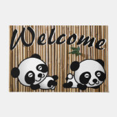 Paillasson de bambou de panda (Devant)
