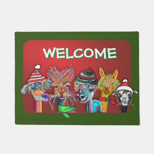 Paillasson de porte d'Alpaca (Devant)