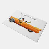 Paillasson de porte pour fille unique (Incliné)