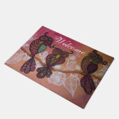 paillasson de trois hiboux (Incliné)