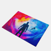 Paillasson Debout dans les couleurs (Incliné)