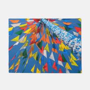 Paillasson Décoration de drapeau triangulaire