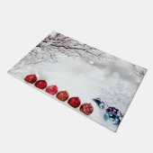 Paillasson Décoration ornementale de Christmas (Incliné)