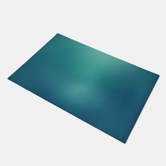 Paillasson dégradé bleu abstrait (Incliné)