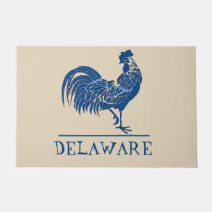 Paillasson Delaware Blue Hen, ajouter le texte Doormat