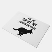 Paillasson Demandez-Moi Mon Berger Allemand (Incliné)