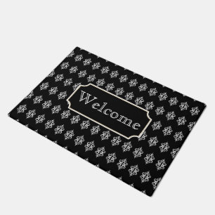 Paillasson Dentelle Motif de bienvenue