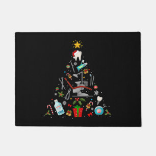 Paillasson Dentist Dental Ornement de Noël Arbre Noël Noël Fê