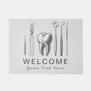 Paillasson Dentiste tendance Professional Dental White