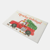 Paillasson Des Vacances Quacky Cute Ducks (Incliné)