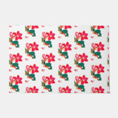 Paillasson Desert Rose Red Adenium Flower Summer Oasis Beach (Devant)