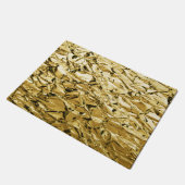 Paillasson Design abstrait plaqué de feuille d'étain recouver (Incliné)