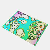 Paillasson Design d'art Motif moderne (Incliné)