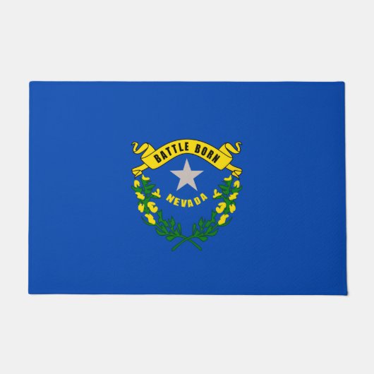Paillasson Design du drapeau d'état du Nevada (Devant)