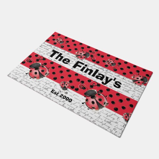 Paillasson Design Ladybug Ladybird (Incliné)