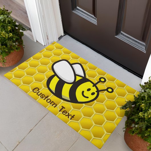 Paillasson Dessin animé d'abeille