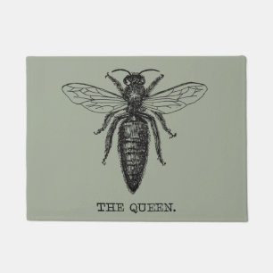 Paillasson Dessin classique de l'illustration de Queen Bee