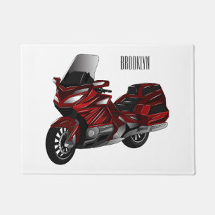 Paillasson Dessin de moto de tourisme