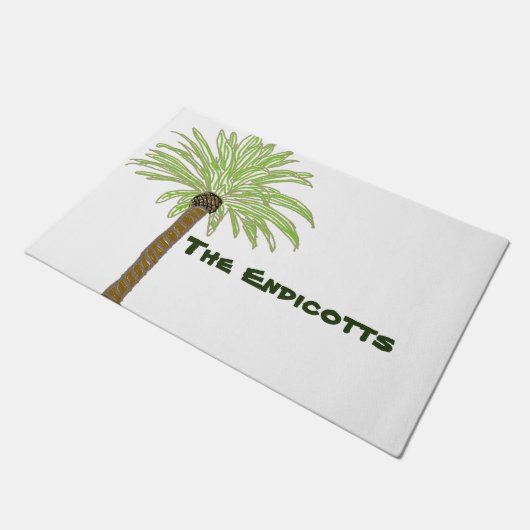 Paillasson Dessin Palm Tree (Incliné)