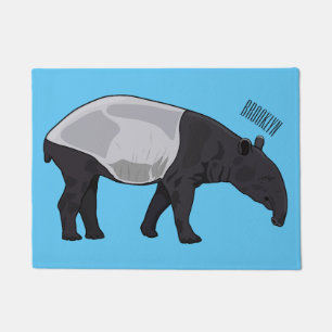 Paillasson Dessin sur Tapir