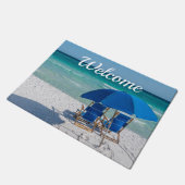 Paillasson Destin Florida Chaises Et Umbrella Doormat (Incliné)