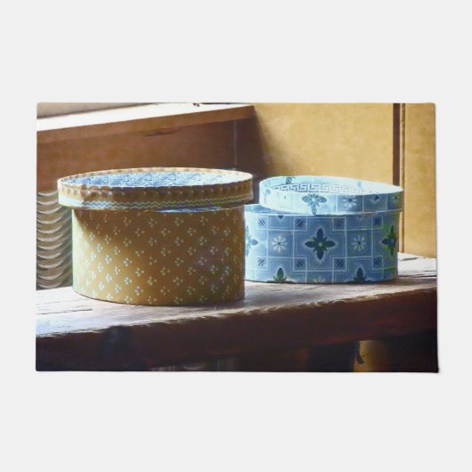 Paillasson Deux Boîtes Casquettes (Devant)