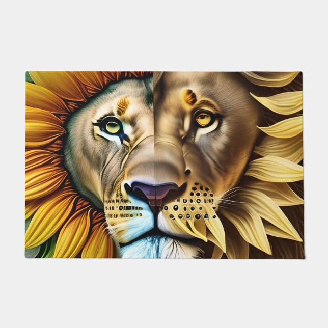 Paillasson Deux facettes du triptyque de l'amour (Devant)