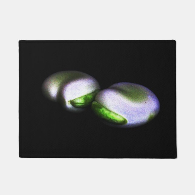 Paillasson Deux gros haricots dmcna (Devant)