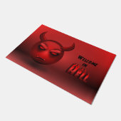 Paillasson Devilmoji Deurmat (Schuin)