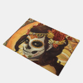 Paillasson Dia De Los Muertos Throw Pillow (Incliné)
