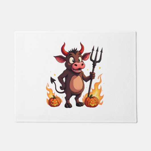 Paillasson Diable Vache mal (Devant)