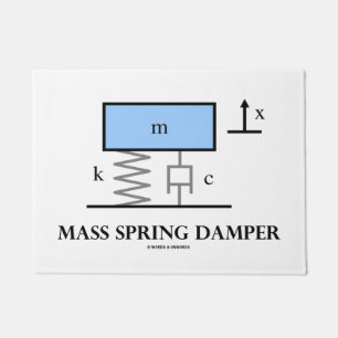Paillasson Diagramme de physique des dégâts de printemps de