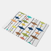 Paillasson Diamants d'art rétro de l'âge atomique 1 (Incliné)