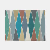 Paillasson Diamants modernes du milieu du siècle (grands) (Devant)