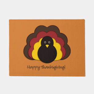 Paillasson Dinde de Thanksgiving