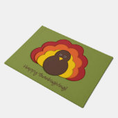 Paillasson Dinde de Thanksgiving (Incliné)
