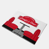 Paillasson Diner Cuisine Restaurant Cuisine Grill Chef Baker (Incliné)