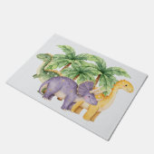 Paillasson Dinosaures Palmiers (Incliné)