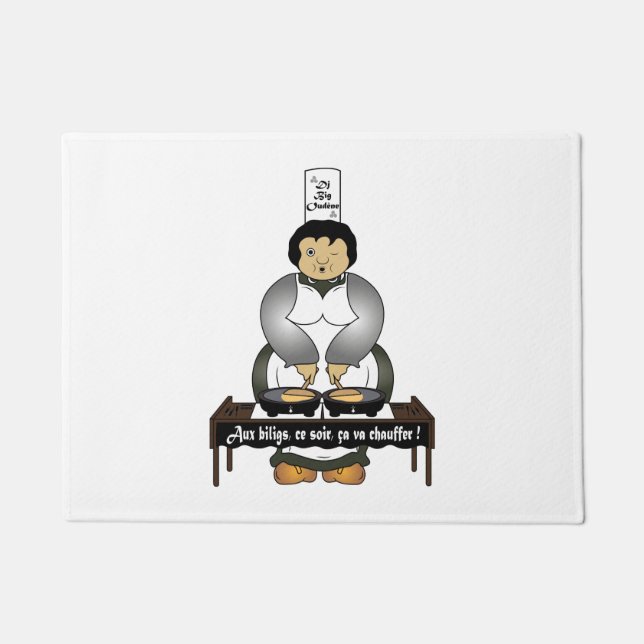 Paillasson Dj bretonne (Devant)